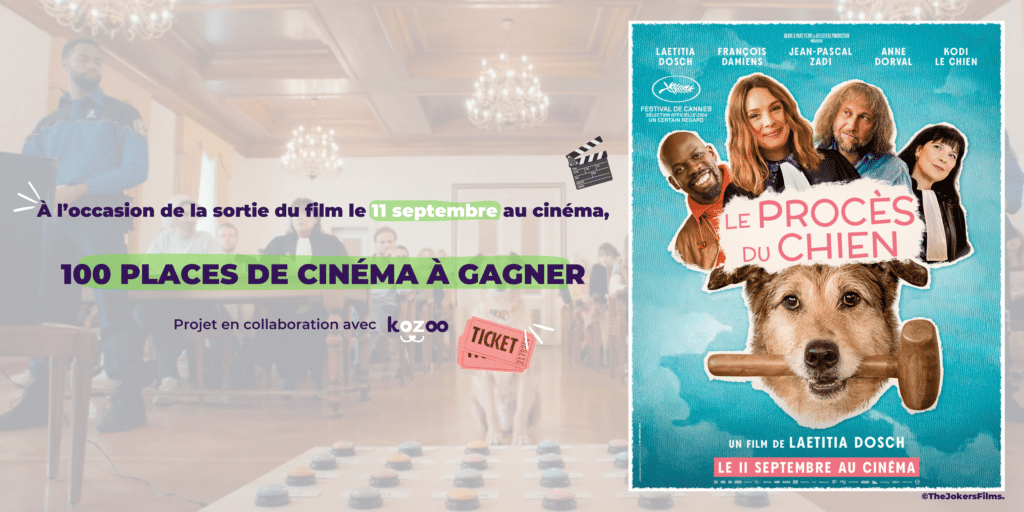 Jeu concours 100 places de cinéma à gagner avec kozoo 